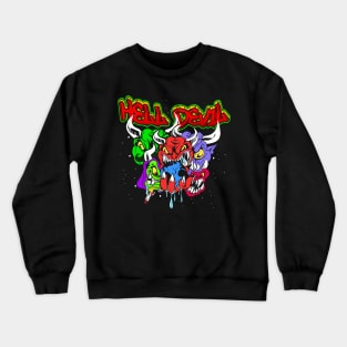 hell devil Crewneck Sweatshirt